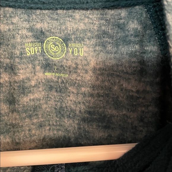 SO Teal Heather Soft Pullover - Picture 3 of 3